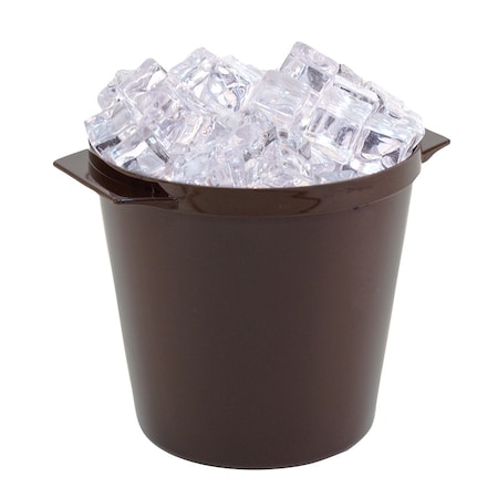 Hapco-Elmar R1000WAL-Essential 3 Qt. Round Ice Bucket W/ Handles, Walnut, PK 36 R1000WAL